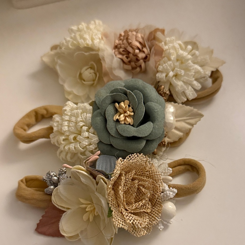 Floral Hair Accessories Set for Kids